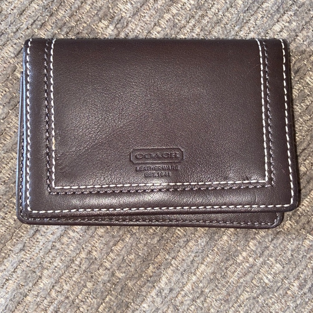Coach small card holder, ID purse
